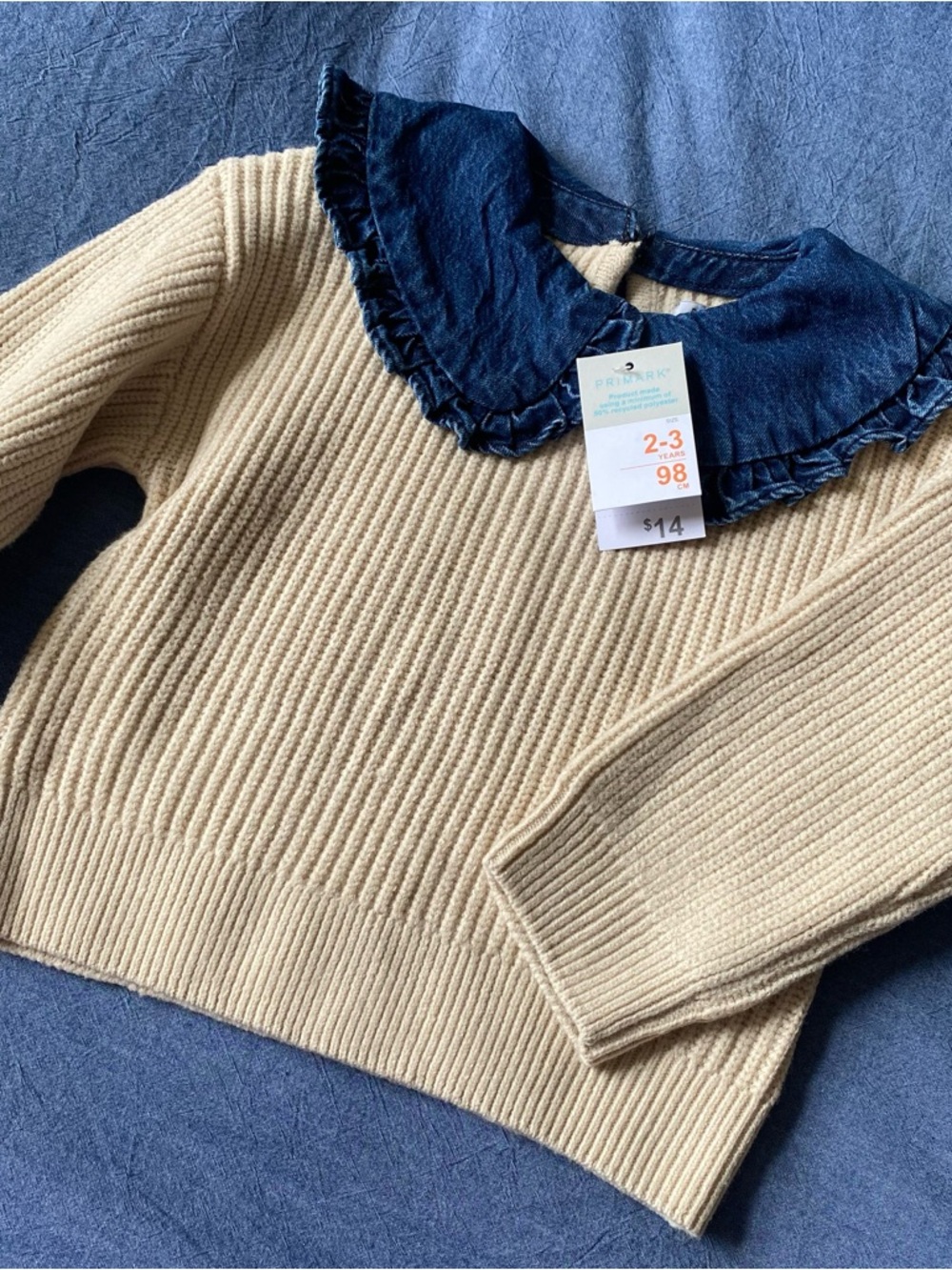 Primark Toddler Girl Knit Sweater (size 2-3 yrs)